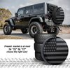 Jusen American Flag Spare Tire Cover Fit for Jeep Wrangler Rv SUV Truck Travel Trailer 14" 15" 16" 17",Waterproof and dustproof Protection Tires (15" for tire Diameter 27.5"-29.5"/69.85-74.93cm)