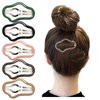 5PCS Hair Clips Snap Hair Barrettes Non Slip Hair Accessories for Women,Cloud shaped Hollow Clip, Cutout Snap Broken Hair Clips Thin Thick Curly Hair (5 PCS Color)