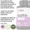 Crazy Muscle Keto Friendly L Glutamine Capsules 1000mg, Post Workout Supplement to Increase Recovery, Decrease Delayed Onset Muscle Soreness, Reinforce Strength Gains & Heal Leaky Gut (100 Pills)