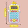 Skywin Calculator Toy Kids Games White - Early Learning Games Kids Toys, Easy to Read Calculator Small for Math Games - Great for Travel Learning Toys, Basic Calculator Kids Travel Toys