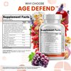Clean Nutraceuticals Fisetin Quercetin Resveratrol with Spermidine Wheat Germ Extract - Health Supplement for Adults Longevity with Berberine, Collagen, Rhodiola, Apigenin