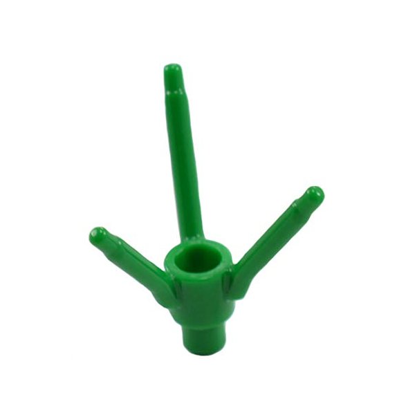 LEGO Parts and Pieces: Flower Plant Stem with Bottom Pin (50 Pcs)