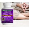 Behalal Organics Yoni Vaginal Tightening & wetness Kacip Fatimah Gorontula Vegan Capsules