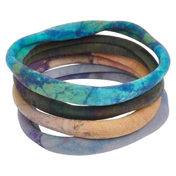 Bamboo Trading Company RH104 Bella Collection Forest Hair Tie, Multicolor