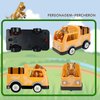 TOYMAKER La Granja De Zenon Pull Back Cars Percheron Horse Toys for Toddlers 1-3 Car Toy Birthday Present for Boys and Girls Toys