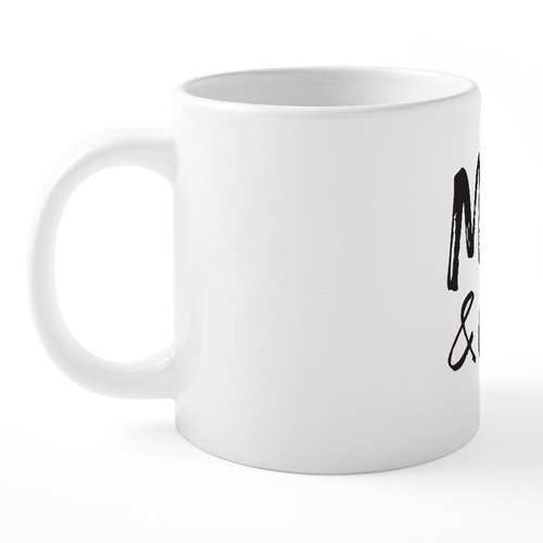 CafePress Mascara & Caffeine Ceramic Coffee Mug, Tea Cup 20 oz