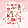 Crazy Night Strawberry Party Decorations Temporary Tattoos - 75 Styles,Berry First Birthday Décor,Berry Sweet Baby Shower Accessories,Summer Garden Tea Party Favors