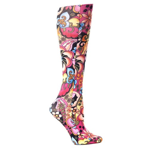 Celeste Stein Therapeutic Compression Socks, Bright Majik, 8-15 mmhg, .6 Ounce