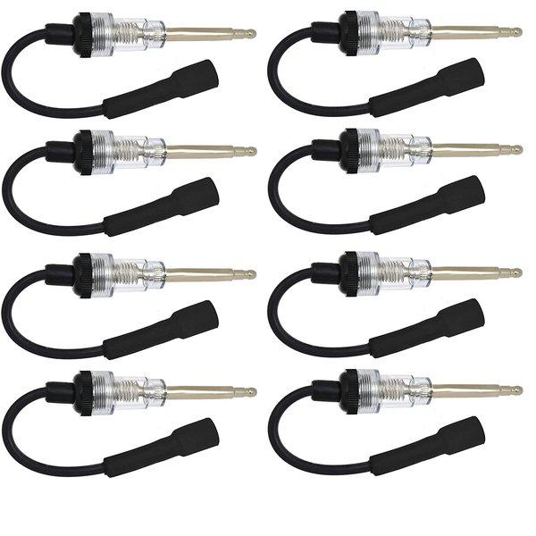 VCT 8 Pack AUTO CAR Engine Inline in LINE Spark Plug Ignition Spark Checker Tester