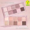 BBIA Essential Eye Palette - Buildable & Blendable Eyeshadow Palette, Soft Shade, Shimmer Finish, Gorgeous Pearls, Warm & Cool Tone Natural Eye Shadow Colors, Vegan, Korean Eye Makeup (02 YOUR PEACH)