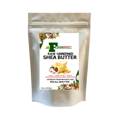 Yellow Shea Butter 1LB | Raw - 100% Pure and Unrefined | For Hair, Skin Moisturizer, Face, Body and for Soap Making Base and DIY Whipped Lotion, Oil