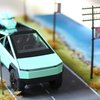 Qcar 1/24 Pick-up Truck Toys for Kids, Pickup Truck with RV Motorcycle, Alloy Truck Toy Vehicles with Sound and Light, Pick-Up Play Trucks for Adults Kids Play or Display Gifts (Green)
