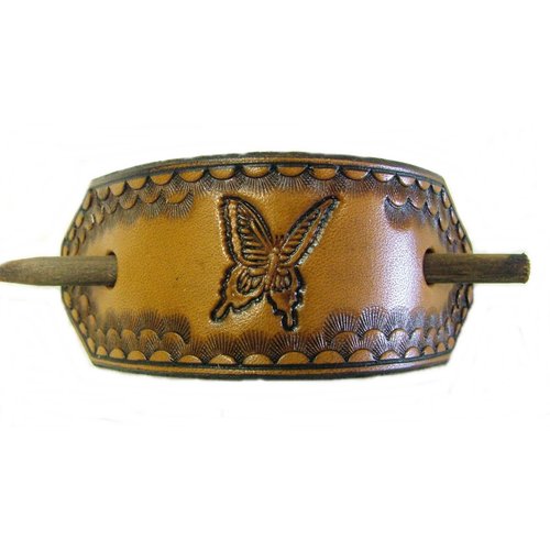 LEATHER PONYTAIL BARRETTE, HAIR BARRETTE, PONYTAIL HOLDER, HAIR CLIP, HAIR ACCESSORIES, PONYTAIL CLIPS