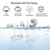 Blublu Park Baby Car Seat Toys, Activity Spiral Plush Hanging Wrap Around Pram Pushchair Stroller Toys, Sensory Early Education Toy for Toddler, Grey Fox
