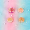 GAFATORY 4Pack Seashell Ocean Hair Clips for Women Blue Mini Hair Clips Small Clips Starfish Seashell Mermaid Accessories Whale Hair Mini Animal Cute Creaseless Hair Clips for Girls