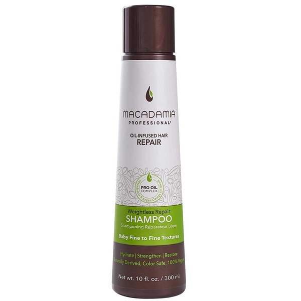 Macadamia Professional Hair Care Sulfate - Paraben Repair Hair Shampoo, Sheer Pecan, 10 Fl Oz