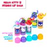 Hello Kitty and Friends – Townley Girl 5 Pk Lip Balm and 4 Pk Lip Gloss Set w/Bag, Makeup Cosmetic Set for Kids and Girls, Ages 3+, Perfect for Parties, Sleepovers & Makeovers