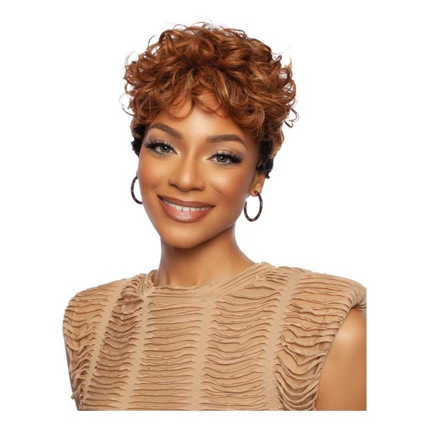 Mane Concept Unprocessed Brazilian Virgin Remy Human Hair Wig 11A TR1151 Pixie Weave (3T1B/3027)