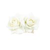 Rose Flower Hair Clip Comb Slide Flamenco Dancer Pin Flower Brooch Lady Hair Styling Clip Hair Accessories 1 Count (Pack of 1)