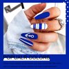 Arte Clavo 15ml Neon Blue Shades Nail Polish Bright Blue Gel Nail Polish Soak Off UV LED Nail Gel Polish Manicure Varnish DIY 1621…