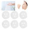 Gauze Face Mask, 100pcs Precut DIY Facial Mask Sheet Strong Water Absorption Disposable DIY Face Mask Sheets Gauze Skin Masks Facial Mask Sheet Facial Paper Sheet for Salon Home Use