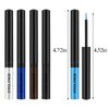 Apooliy 2pcs Matte Eyeliner,Waterproof Liquid Eye Liner,Long Wear 2 Colors Eyeliner Pen，Quick-Drying Colorful Eyeliner Stick,Blue,Brown