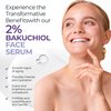 Bakuchiol Face Serum - Natural Retinol Alternative Extract - Renewal Organic Facial Moisturizer - Vitamin C Pure Vegan Treatment - Para Las Arrugas