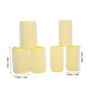 6pcs Self Grip Hair Rollers Set, Double Layers Air Bangs Hair Curlers,Self Holding Salon Hairdressing Curlers, DIY Curly Hairstyle for Women
