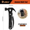 Dusor Gifts for Men, 12 in 1 Hammer Multitool, Father's Day Gifts from Daughter, Birthday Gifts for Men, Camping Essentials Survival Gear, Cool Gadgets Tools for Men, Gifts for Dad Who Wants Nothing