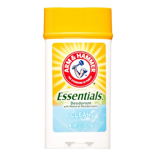 Arm & Hammer Essentials Deodorant with Natural Deodorizers Clean - 2.5 oz