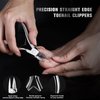 FERYES 4PCS Ingrown Toenail Kit – Toenail Clippers for Thick and Ingrown Toenails, Toe Nail Clipper with Thick Toenail File and Toenail Lifter - Complete Toenail Care Set for Men and Women