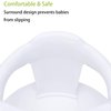 CAM2 Baby Bath Seat, Non-Slip Infants Bath tub Chair with Suction Cups for Stability, Newborn Gift, 6-18 Months (White)