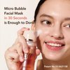 MENOKIN Korean Face Mask 3sets [30 seconds Quick Bubble Mask] (Collagen, Brightening, Moisturizing), Hydration improvement, Radiance-boosting, Easy-to Use, Glass Skin, 3.21 fl.oz