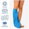 BLOCCS 100% Waterproof Cast Covers for Shower Leg Kids- Swim on Vacation, Shower & Bathe. Durable Child Leg Cast Protector for Shower or Swimming - #CL78-S - Child Leg - (Small)