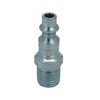 Milton Industrial Air Plug, M-STYLE, 1/4" MNPT, Air Compressor Fitting, Air Hose Quick Connect Fitting, S-727