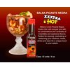 Mexico Lindo Picante Negra Xxxtra Hot Sauce | Scoville Unit Level 80,000 | Sugar Free | 5 Fl Oz Bottle (Pack of 1)