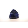 Generic Small clear triangle blue brown purple hair claw clip (Primary color: Brown), 1 Count (Pack of 1)