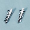 1Pair Rhinestone Wedding Hair Clips for Brides Cubic Zirconia Hair Pins Crystal Hair Pieces Wedding Hair Accessories for Bridesmaids Flower Girls Party Prom Birthday (Silver)