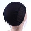 YANTAISIYU Lace Front Wig Cap for Making Wigs with Adjustable Strap Glueless Weaving Cap Wig Caps Swiss Lace Hairnet (Black L 23inch)
