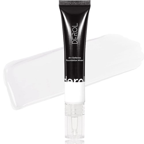 LOKFAR White Foundation Mixing Pigment for Adjusting Shade and Color Corrector, Smooth and Light Texture, Blends Easily With Foundation, White Color Corrector for Adjusting Foundation from Deep to Shallow (01# White)