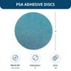 Benchmark Abrasives 8" Premium Zirconia No Hole PSA Discs, Self Adhesive Random Orbital Sander Discs for Sanding Polishing on Metal Wood Fiberglass (10 Pack) - 36 Grit