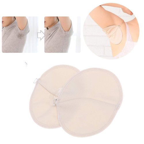 SUPVOX 2 Pair of Underarm Sweat Pads for Women Armpit Sweat Pad Reusable Armpit Shields