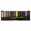 Rimmel London Magnif'Eyes Eyeshadow Palette, 12 Shades, Blendable Formula, Versatile, 010, Thunderstorm, 0.5oz