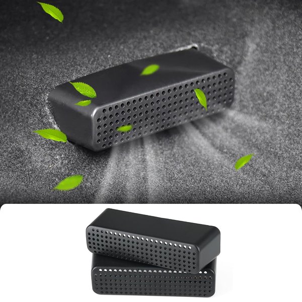 LUNQIN Car Under Seat Air Outlet Protection Cover for Ford Edge 2015-2024 & Ford Escape 2020-24 Auto Interior Accessories Backseat Vent Conditioner Intake Flow Inlet Grille Protector Set Net Accessory