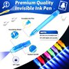 Joycover Invisible Ink Pen with UV Light for Kids, 24 Pack Spy Pen and Notebook, Spy Party Favors for Kids 4-8 8-12, Classroom School Prize Goodie Bag Stuffers, Christmas Birthday Gift for Boys Girls