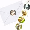 Dog Stickers Puppy Sticker 200 Pcs for Kids Party Favor Envelope Seal Stickers Classroom Reward Stickers