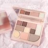 Shimmer Matte Eyeshadow Palette.Longwearing Highly Pigmented Natural Beige Gold Glitter Powder Palet.Matt Shiny Eye Makeup paleta de sombras.02#