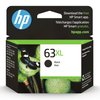 HP 63XL Black High-yield Ink Cartridge | Works with HP DeskJet 1112, 2130, 3630 Series; HP ENVY 4510, 4520 Series; HP OfficeJet 3830, 4650, 5200 Series | Eligible for Instant Ink | F6U64AN