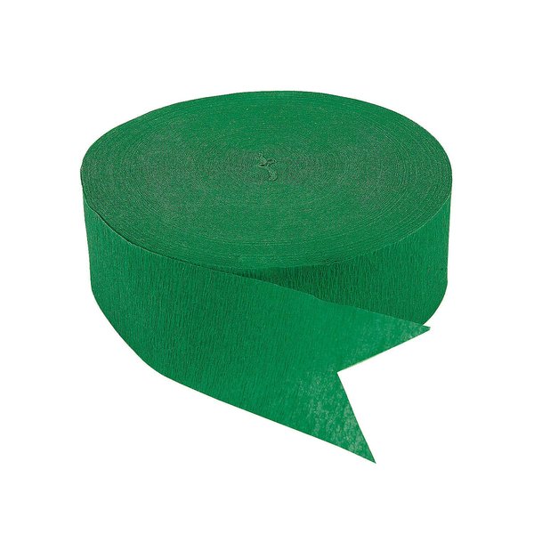 Green Jumbo Streamers - Party Decor - 1 Piece