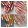ANGNYA 30Pcs Alloy Butterfly Nail Charms 3D Metal Butterfly Nail Gems Nail Rhinestones Shiny Crystal Nail Art Charms Nail Charms for Acrylic with tweezer for Nail Decoration Supplies